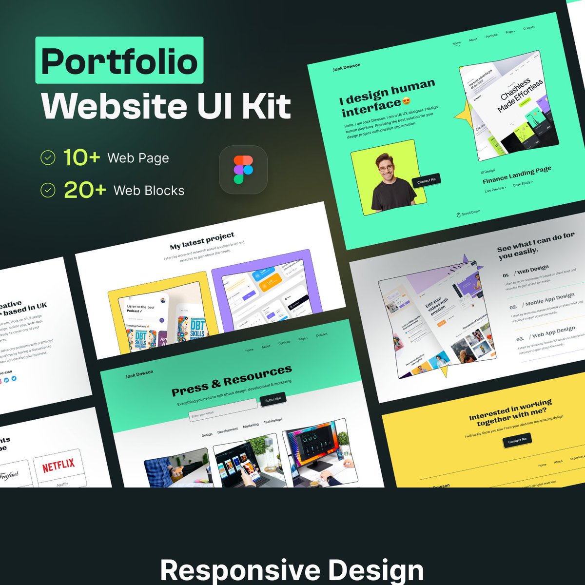 Personal Portfolio Website Template
Download Now: uihut.com/web-designs/pe… 
Hello! This is the Personal Portfolio Website template design UI Kit. If you're a designer, particularly a UI/UX designer, then you'll need a portfolio website. 
#websitetemplate #BrightGraduation #uiux