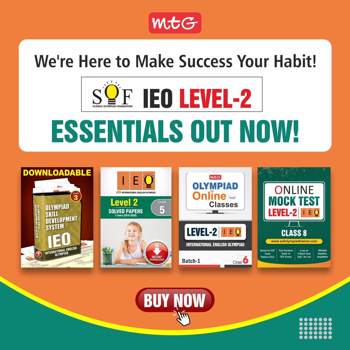 MTGBooks's tweet image. You dream…We make it all come true! Prepare with the most rewarding IEO Olympiad Level 2 study material!
Link - bit.ly/3FoGZBb
.
.
#mtgbooks #IEO #sofolympiads #olympiadpreparation #olympiadlevel2exam #previousyearspapers #onlineclasses #onlinemocktest #olympiadbooks