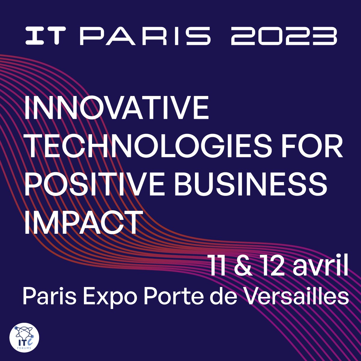 ITParis2023's tweet image. 📅 RDV les 11 & 12 avril pour participer à #ITPARIS2023, l’événement de référence des décideurs et porteurs de projets IT et d’Innovation Technologique.
📍@pdversailles
▶️it-paris.fr
#ArchitectureSI #InfrastructuresIT #Cybersécurité #GouvernanceSI #Blockchain