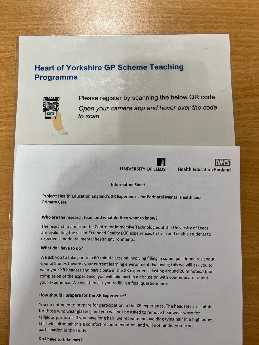 katehiley's tweet photo. My first GP recruitment day! Hearing trainees feedback on XR integration in primary care training is insightful and important - implementation should go hand in hand with evaluation https://t.co/hLqyHVbtvj