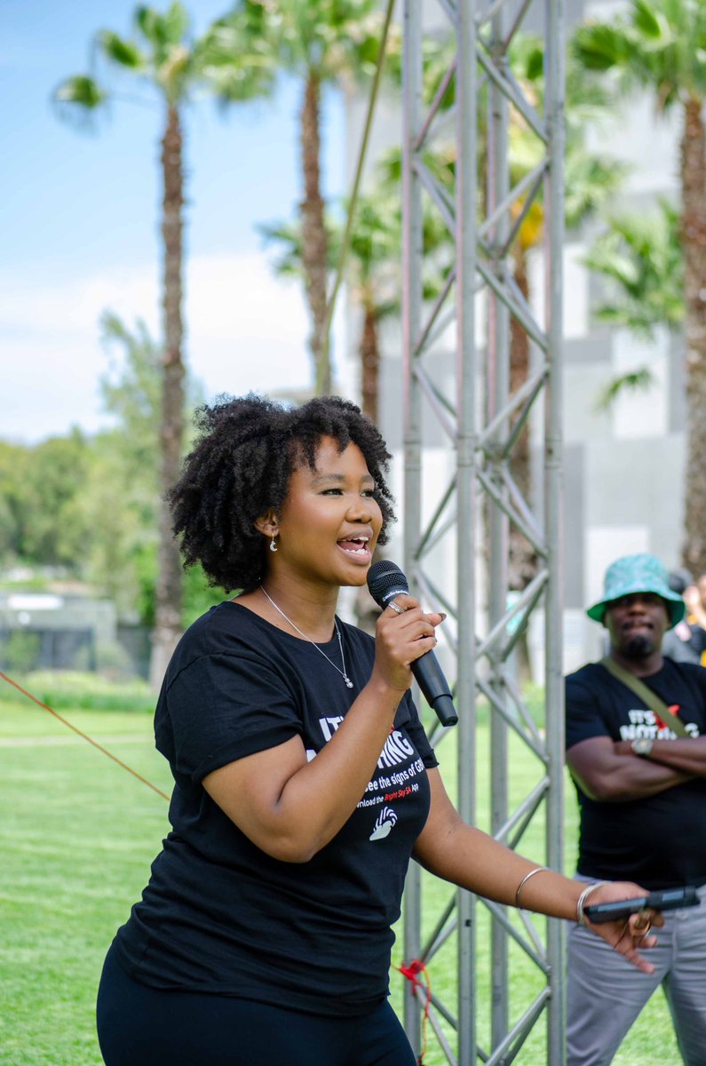 Fifi_CM's tweet photo. ๐ค The @Vodacom GBV Fun Walk was a great success. Looking forward to the next one, as we move to doing better as a nation. #BrightSkyApp #ConnectingForGood #FurtherTogether https://t.co/udCbyZrwYq