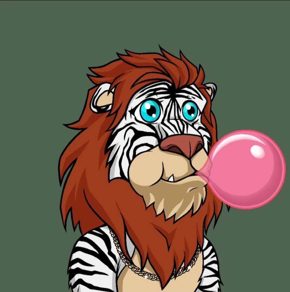 A little chewing gum for peace of mind?)
#LazyLions #NFTCommunity #ROAR 
<a href="/LazyLionsNFT/">Lazy Lions 👑</a>