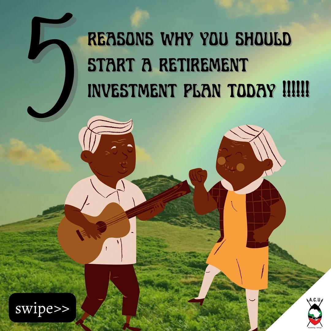 Afrikan_Coop's tweet photo. Thread….
It is never to early to begin to plan for retirement but it can be too late. Plan your retirement with ACU. Plan to avoid running around later in life or waitig for your children to give you money before you can eat.
#joinacu #buildingblackwealth #generationalwealth https://t.co/RAJBH8r0vW