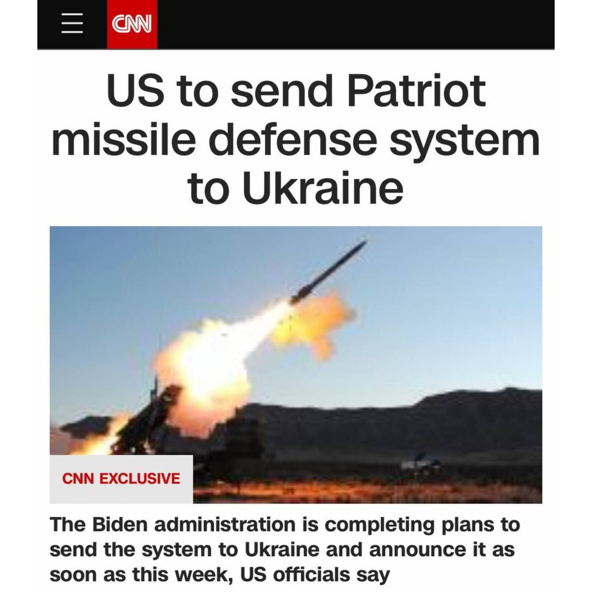 Ukraine now gets US Patriot missiles that cost the US taxpayer $3 million per missile to shoot down $30,000 Russian drones. The Russians can fire 100 drones for each US Patriot missile. The Pentagon strategists call this ‘unbalancing Russia’.