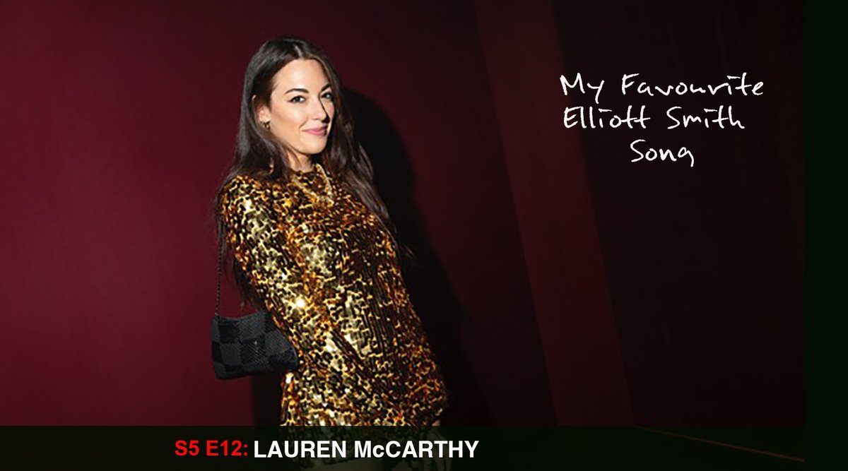 Final episode of this season is here! 

For this one, we look to the future with <a href="/mccarthylauren/">Lauren McCarthy</a> of <a href="/NylonMag/">NYLON</a>, as we discuss the enduring influence of Elliott Smith on a new generation of artists. We also cover Lauren's favourite song too ofc.

Listen: pod.fo/e/1569aa