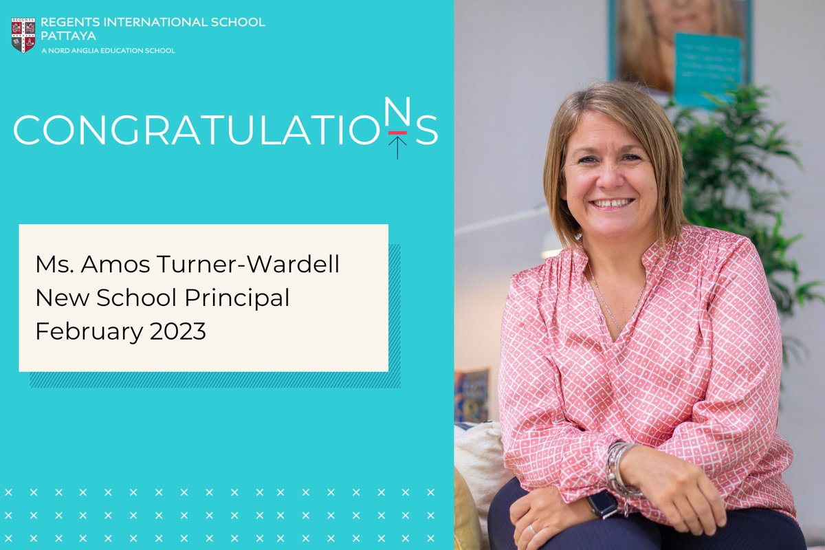 RegentsSchool's tweet image. We are delighted to announce that Ms. Amos Turner-Wardell, our current Head of Secondary School, has been promoted as our new School Principal effective February 2023.
Read the full story here bit.ly/3ByUBIT
#GoRISP
