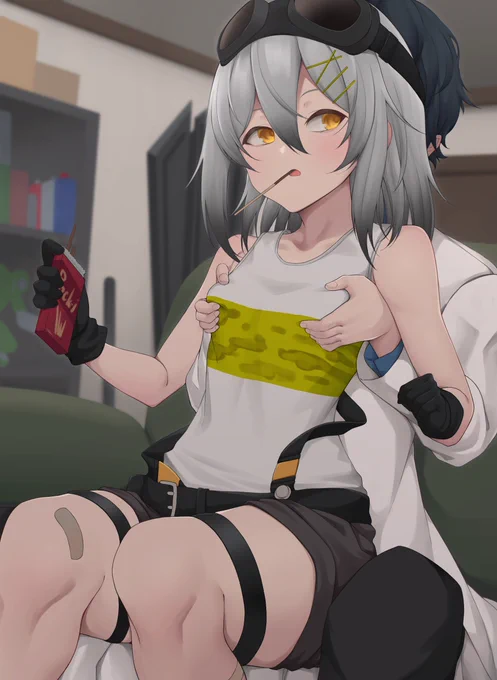 Croque commission. Thank you #云图计划 #ニューラルクラウド #GirlsFrontline #NeuralCloud 
