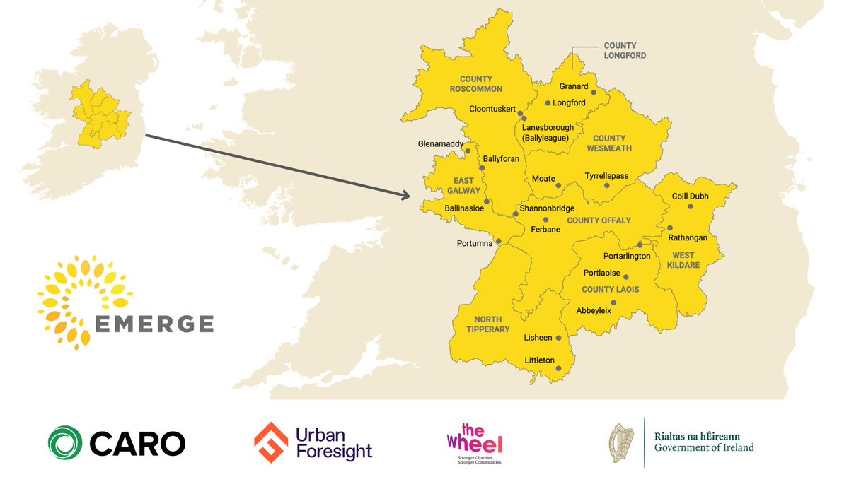 MidlandsIreland's tweet photo. This morning saw the official launch of #EMERGEMidlands – a new training &amp; mentoring programme designed to empower communities in the wider Midlands region to meet the challenges posed by the climate transition. Find out more &amp; get involved below: 
https://t.co/m2C6nrlkaP https://t.co/EKbj3EPFJM