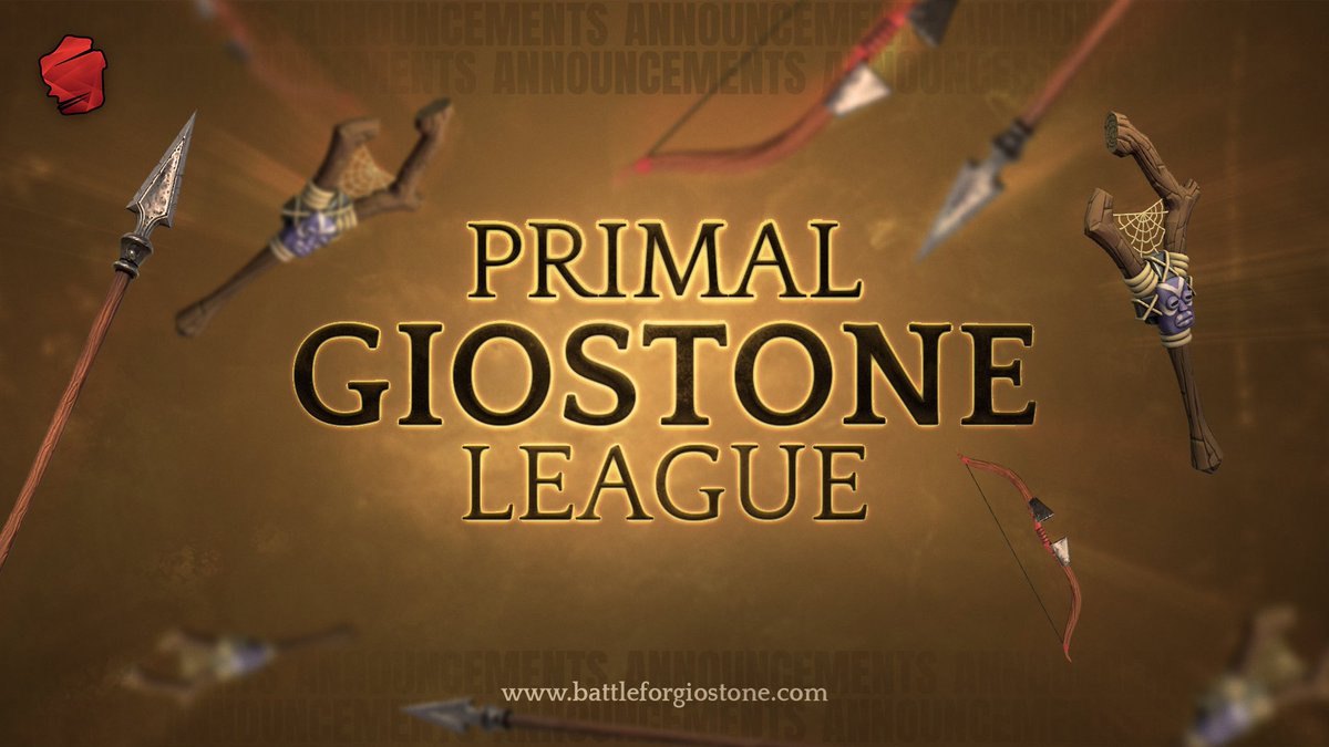 🚨Web3 Esports are getting a massive upgrade!

🔥We're starting The Primal Giostone League!

👉 32 Teams
⚔️ 4 Months of Ruthless Combat
🏆 $20.000 Prize Pool

DO YOU HAVE WHAT IT TAKES TO WIN?👇

battleforgiostone.com/news/story/%E2…