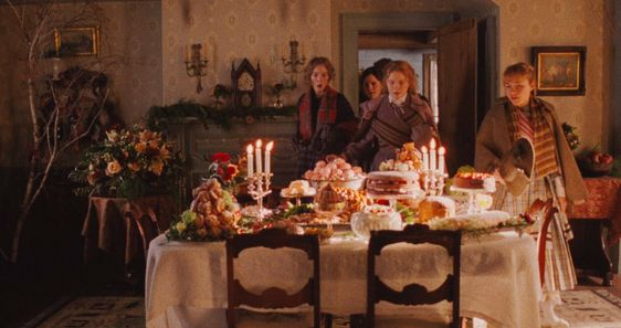 bestlittlewomen's tweet photo. christmas feast https://t.co/cxKEVfmbPA