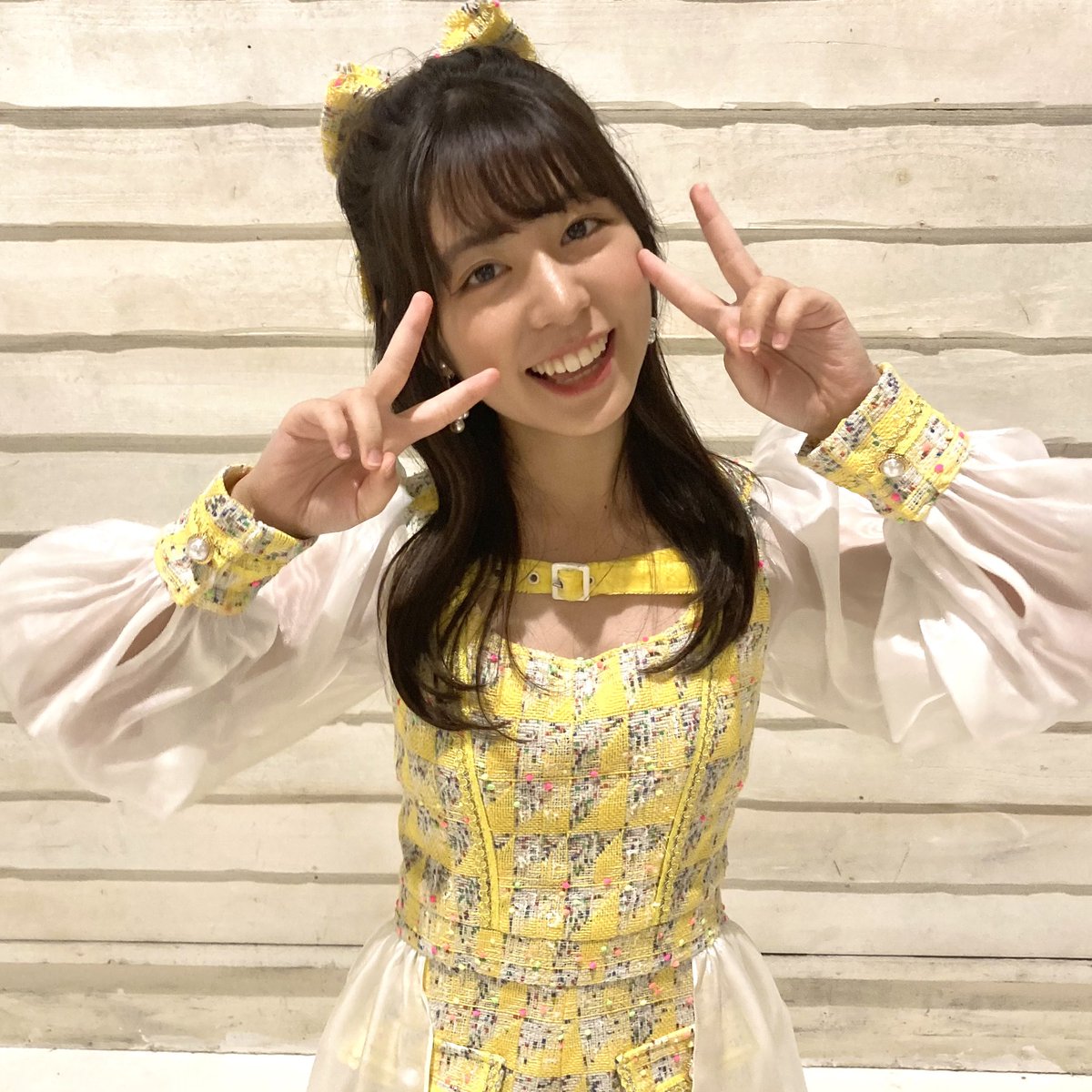 完売商品　ラフラフ　吉村萌南　アクリルスタンド　黒衣装　100億点 皆さんのおかげでTwitter開設できました！！ありがとうございます