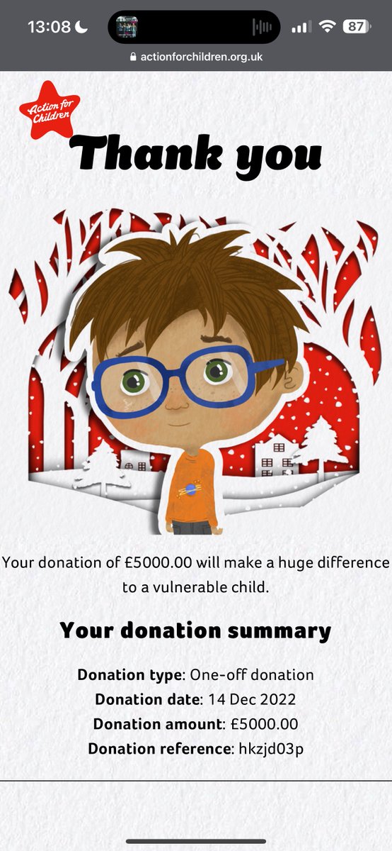ChartChampions's tweet photo. We've already started to deploy the 100K we committed to giving away.

@actnforchildren and their Secret Santa campaign was a no-brainer for us as one of our recipients.

Vulnerable children are vulnerable all year round, but there are certain times when they will feel it more. https://t.co/t0T3tavdex