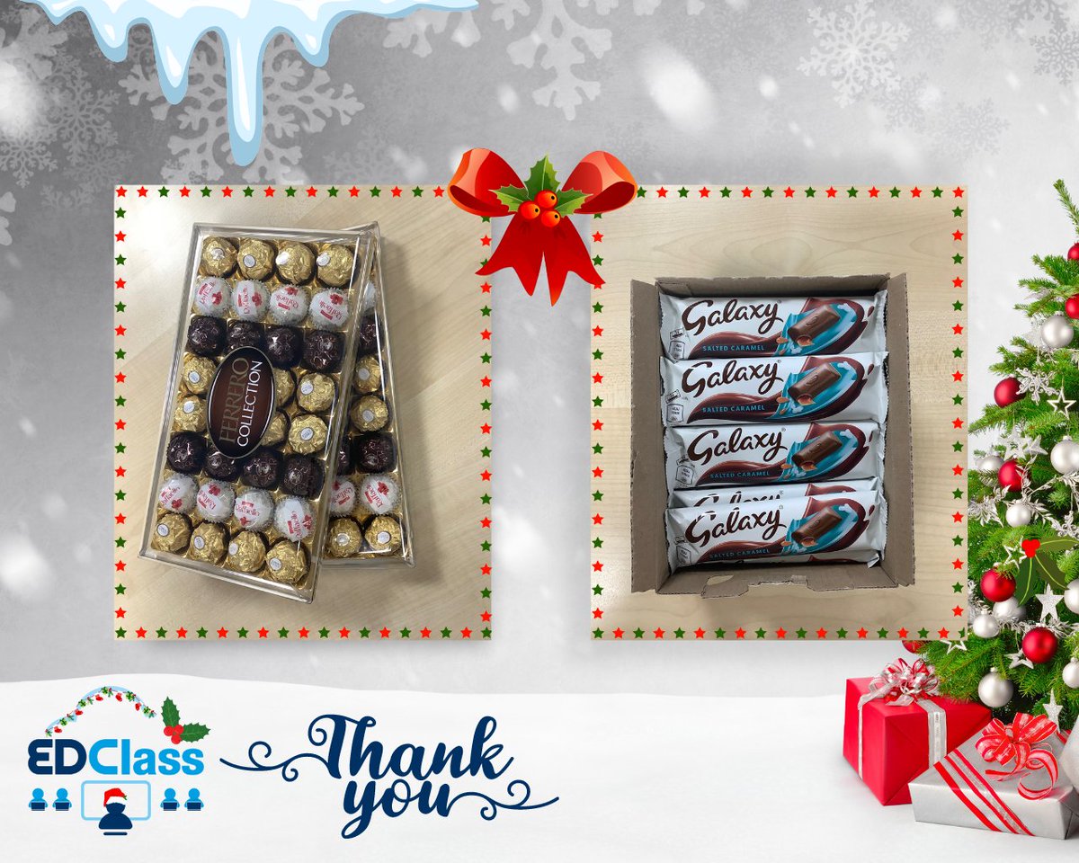 KristaTrading's tweet photo. Our students love spoiling us! 💙 

It has been a great year for EDClass' students with all of them working extremely hard to improve their knowledge across the core subjects. We couldn’t be more proud! 🎄

#alternativeprovision #onlinelearning #studentfeedback https://t.co/ZjIm5OKhlo