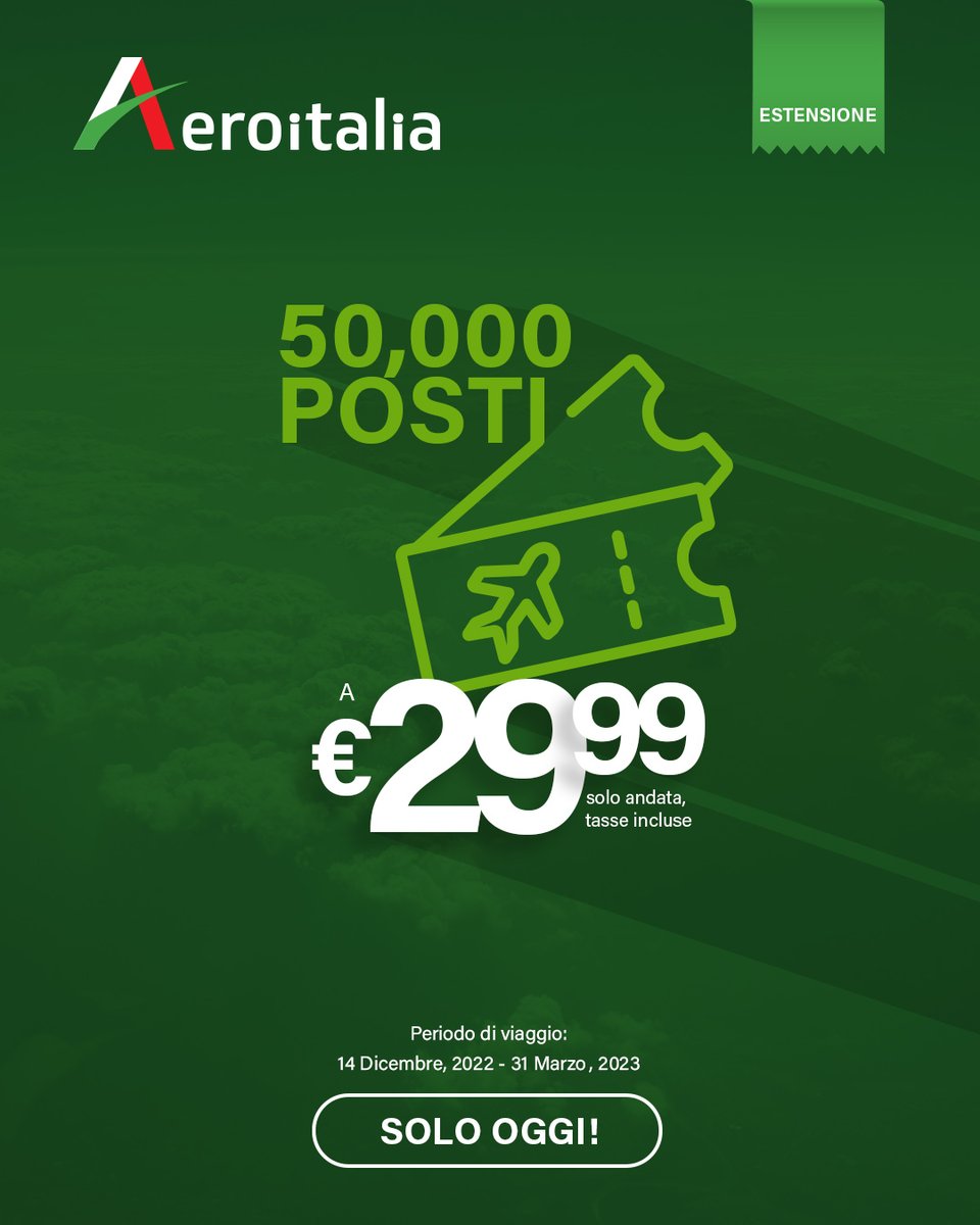#Aeroitalia #offerta #offerte #promo #promozioni #volare #aereoporto #europa #businessinvolo #vacation #vacanze #vacanzeitaliane #italiainvolo #italia #italy