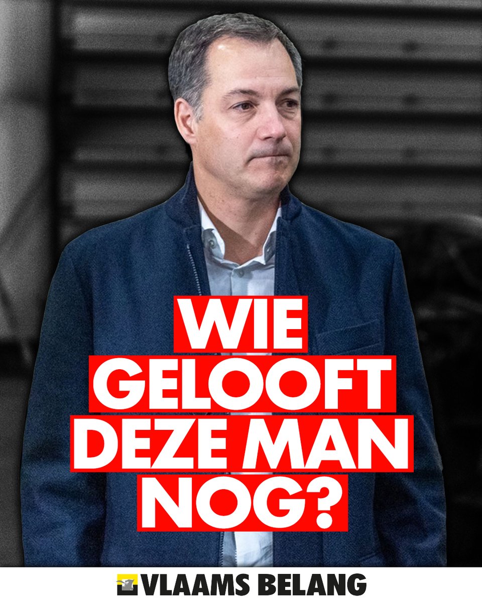 Wat Is Een Minister Vlaams Belang on Twitter: "Eerste Minister @alexanderdecroo heeft géén