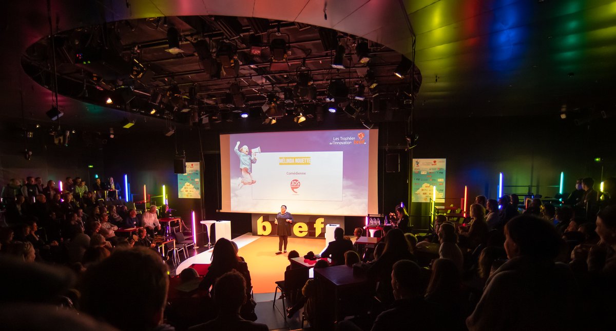 BrefEco's tweet photo. 🏆  [SUPERBE PALMARES 2022 : 17 ÈME CÉRÉMONIE DES TROPHÉES BREF ECO DE L’INNOVATION] 

Ce fut une grande joie pour les équipes de Bref Eco et pour ses partenaires de mettre en lumière les finalistes et de remettre 8 trophées.

BRAVO à  tous et vive l’innovation ! 

#BrefInnov https://t.co/iJt0RlelwH