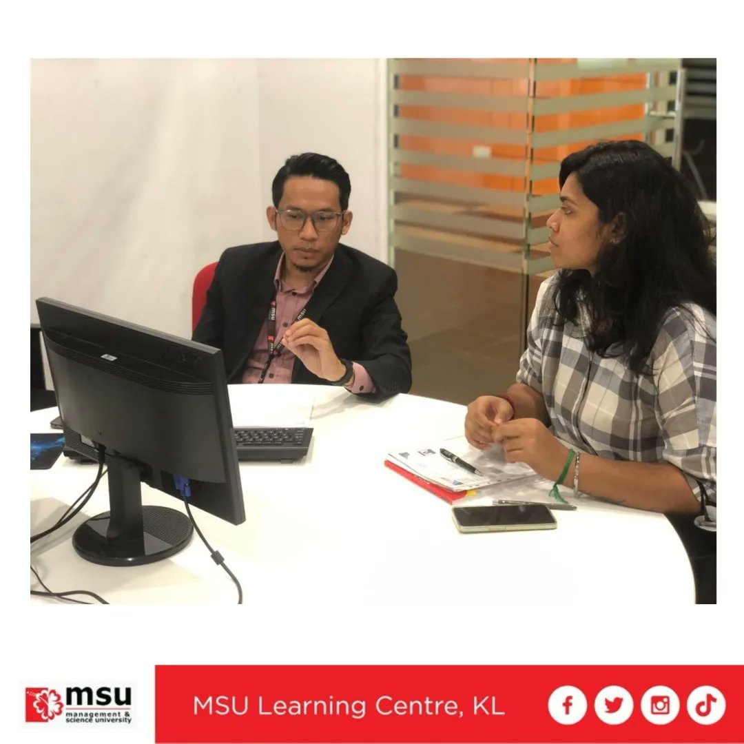 MSULCKL's tweet photo. Welcome new #MSUrians.
May you have a wonderful learning experiences with us.
#time4MLC
#careergoals
#diplomaprograms
#degreeprograms
#flexiblelearning
#MSUMalaysia🌺
Our location:
Level 3, Platinum Sentral
Jalan Stesen Sentral 2
50470 Kuala Lumpur
03-2718 4300/ 016 744 0514 https://t.co/1raclzCPuS