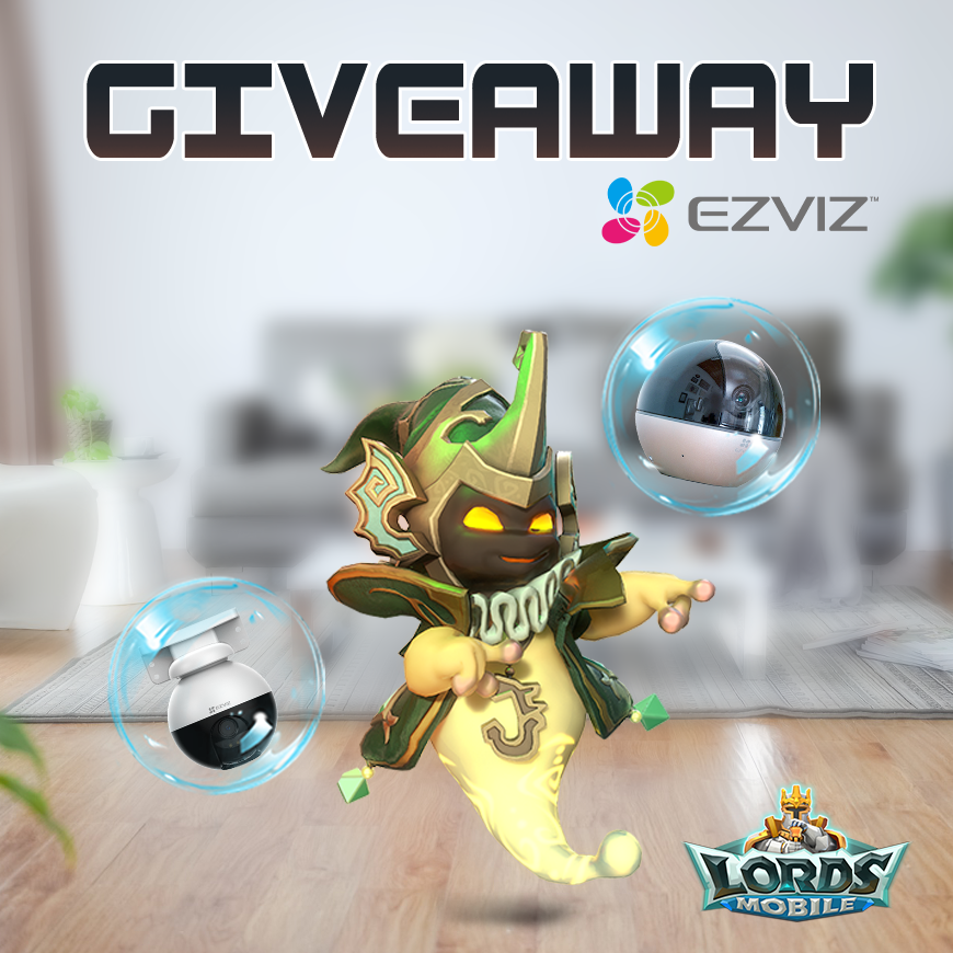 EZVIZ_Global's tweet photo. Give you peace of mind while youโre fighting at full strength on Lords Mobile! โ
Participate in the giveaway here and win EZVIZ C8W Pro & C6W Smart Home Camera ๐ https://t.co/WuXzeLLN7S
Make your wish and Santa might just grant it! ๐
.
#lordsmobile #EZVIZ #C8WPro #C6W #events https://t.co/soOsgGpPCP