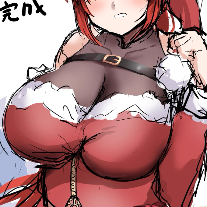 配信終了しました!!もう来週クリスマスなんだな…なんて考えないでどうやったらかわいいかばっかり考えて描いてた!!(=ω=*)wたくさん遊びに来てくれてありがとうでしたっ!!明日も続きやるからよかったら来てねー!!#チベスナどうでしょう  