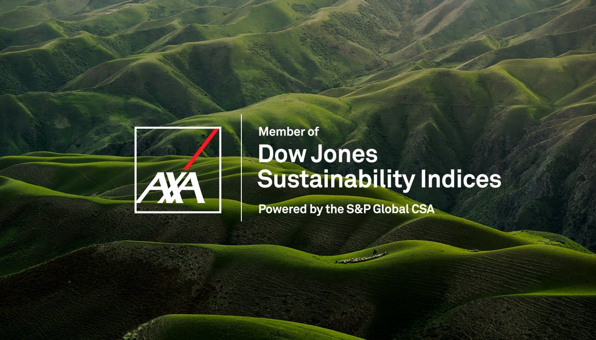 📢 AXA achieves the highest rating in the insurance sector in the S&amp;P Global Corporate Sustainability Assessment and confirms its place in the Dow Jones Sustainability Indices.
axa.com/en/press/press…