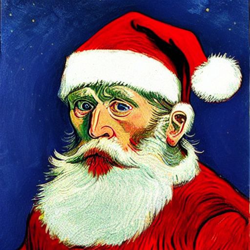 Van Gogh as Santa Part II #christmas #santa #vangogh #love #art #merrychristmas #vincentvangogh #berlin #santaclaus #painting #christmastree #berlin #holiday #xmas #nyc #holidays #newyork #photography #museum #instagood #starrynight #happyholidays #travel #christmastime