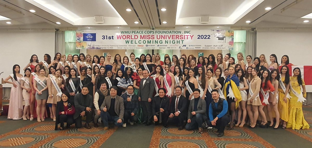 ESG_Financial's tweet photo. Good day, this is ESG Financial!

On December 13th the WMU organizers held Welcoming Night, with the attendance of participants from 70 countries and 28 Korea’s representatives.
https://t.co/R9tc4ilTZk https://t.co/qjEQ4SxtM3
