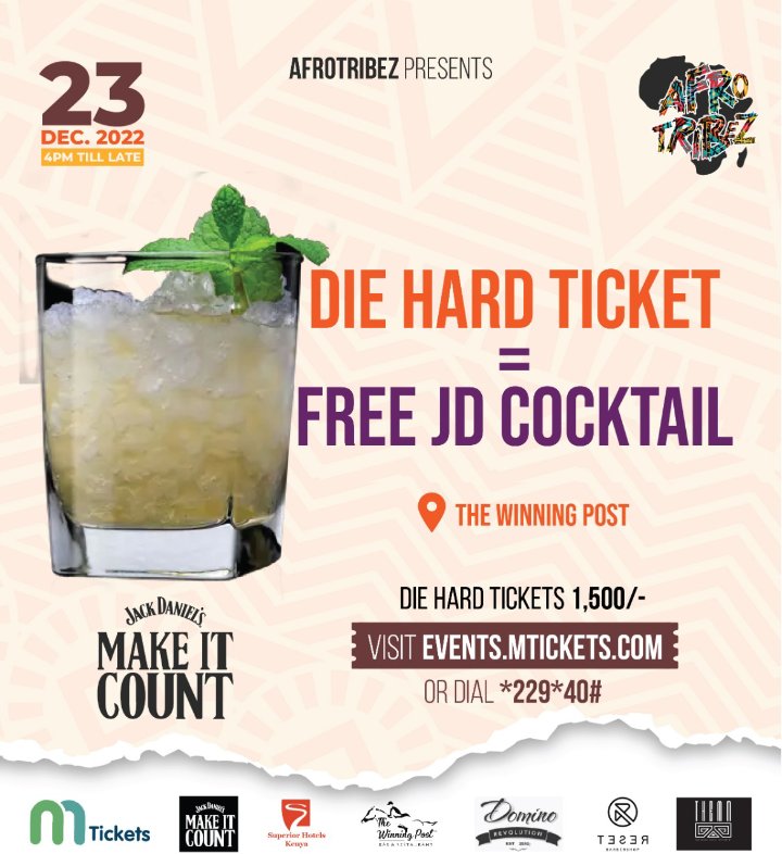 Welcome to Kenya where @DeMthudaSA x MORDA will be be performing  on the 23rd of December  <a href="/winningpostke/">winningpostke</a>  
cc <a href="/jackdaniels/">Jack Daniels</a>

Tickets: events.mtickets.com/Events/afrotri…

<a href="/afrotribez/">Afrotribez_</a>

#MticketsEvents
#demthudainkenya
#mordaintown 
#afrotribez
#DialATicket