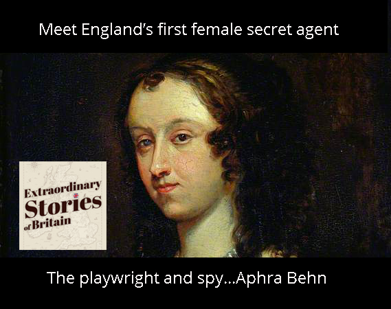 Baptised #OnThisDay. 14th December 1640: English playwright, writer and secret agent #AphraBehn   hear how she spied for King Charles II in our podcast:  tinyurl.com/3yny5m9p       @wabbey @AphraBehnSoc @CanterburyHA @VisitCanterbury @BBGuides