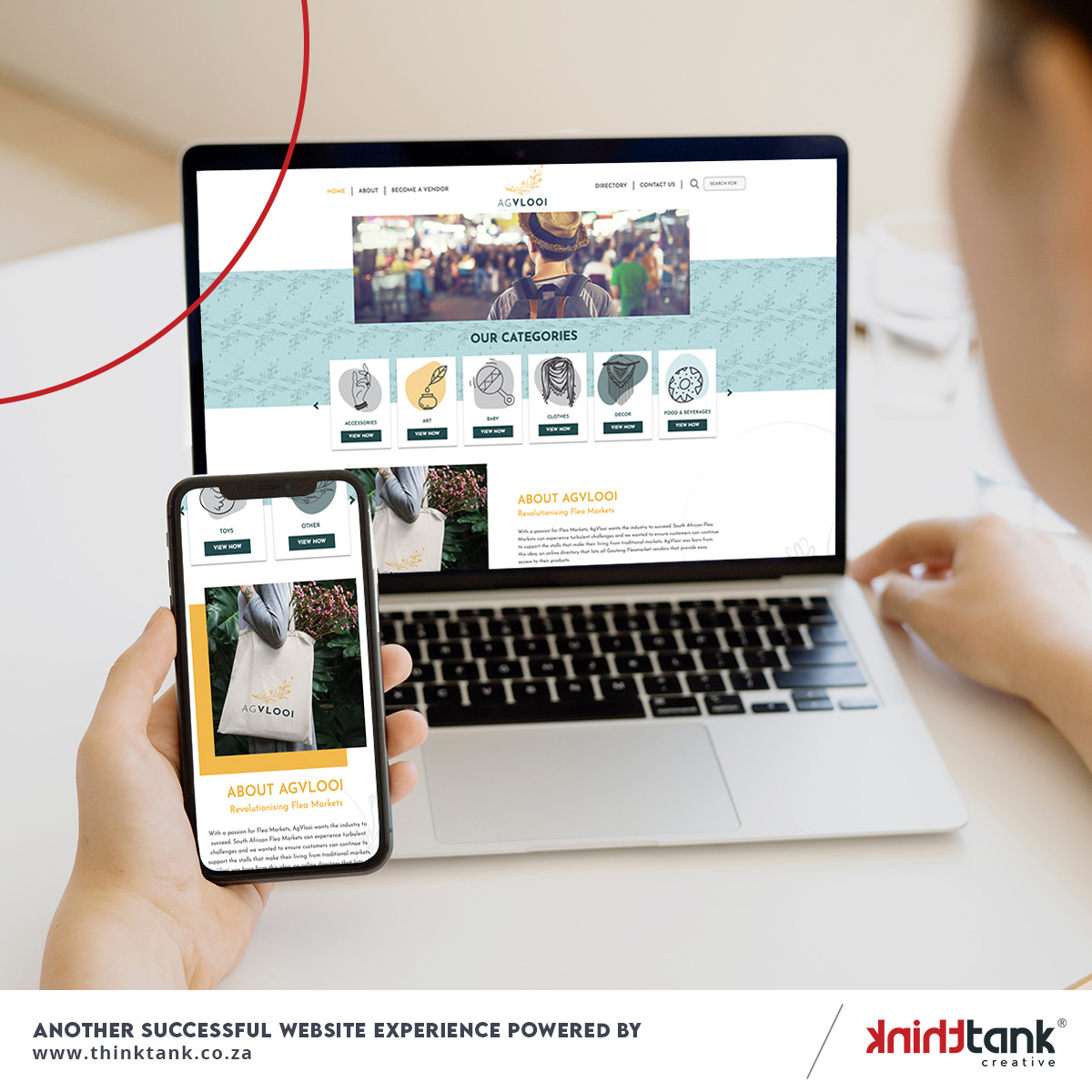 AKAThinkTank's tweet photo. Ag Vlooi required a website to function as a vendor directory. 
Visit https://t.co/SI83JSqTy7 and let us know what you think!
#thinktank #agvlooi #webdevelopment #graphicdesign #fleamarket #vendors https://t.co/iafpBXIPuU