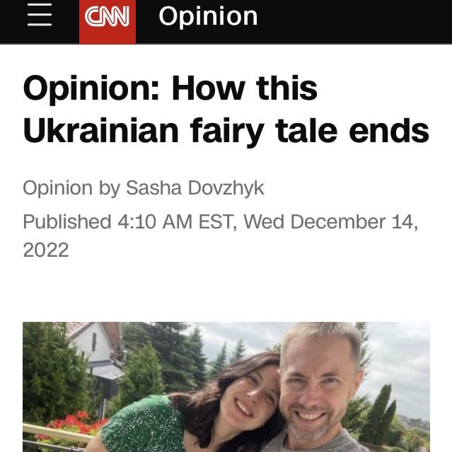 sasha_weirdsley's tweet photo. This Ukrainian fairy tale is dark. As Christmas lights are flickering around, we must remember those who’ve been plunged into darkness by Russia’s war. And we must act. Thank you for publishing my new piece @CNNOpinion &amp; @sheena_mckenzie.

https://t.co/nnxRuTdw3X https://t.co/v3UdoBrMDu