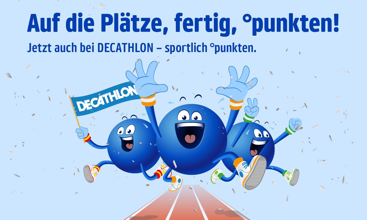 Ab dem 2. Januar 2023 gibt’s auch Punkte bei <a href="/DecathlonDE/">DECATHLON Deutschland</a> ! 
"#PAYBACK ist mit seiner großen Reichweite ein perfekter Partner für DECATHLON, um noch mehr Begeisterung für Sport zu wecken“, so David Walker, Marketing &amp; Communication Director von #DECATHLON Deutschland.