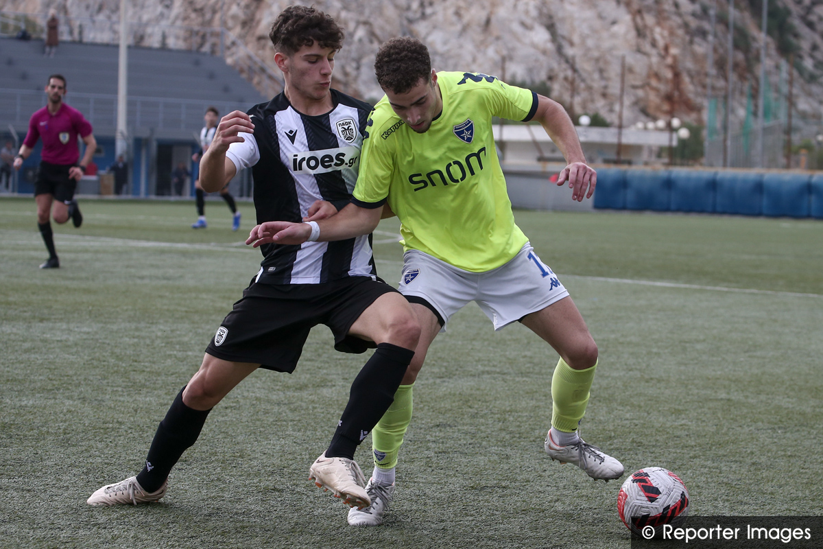 Super_League_GR's tweet photo. Ιωνικός-ΠΑΟΚ 0-1 για το Πρωτάθλημα Super League K19 / Super League U19: Ionikos-PAOK 0-1
#slgr #u19 #matchday12 #ionpaok #Ionikosfc #PAOK #Football https://t.co/bIpTt47XOh