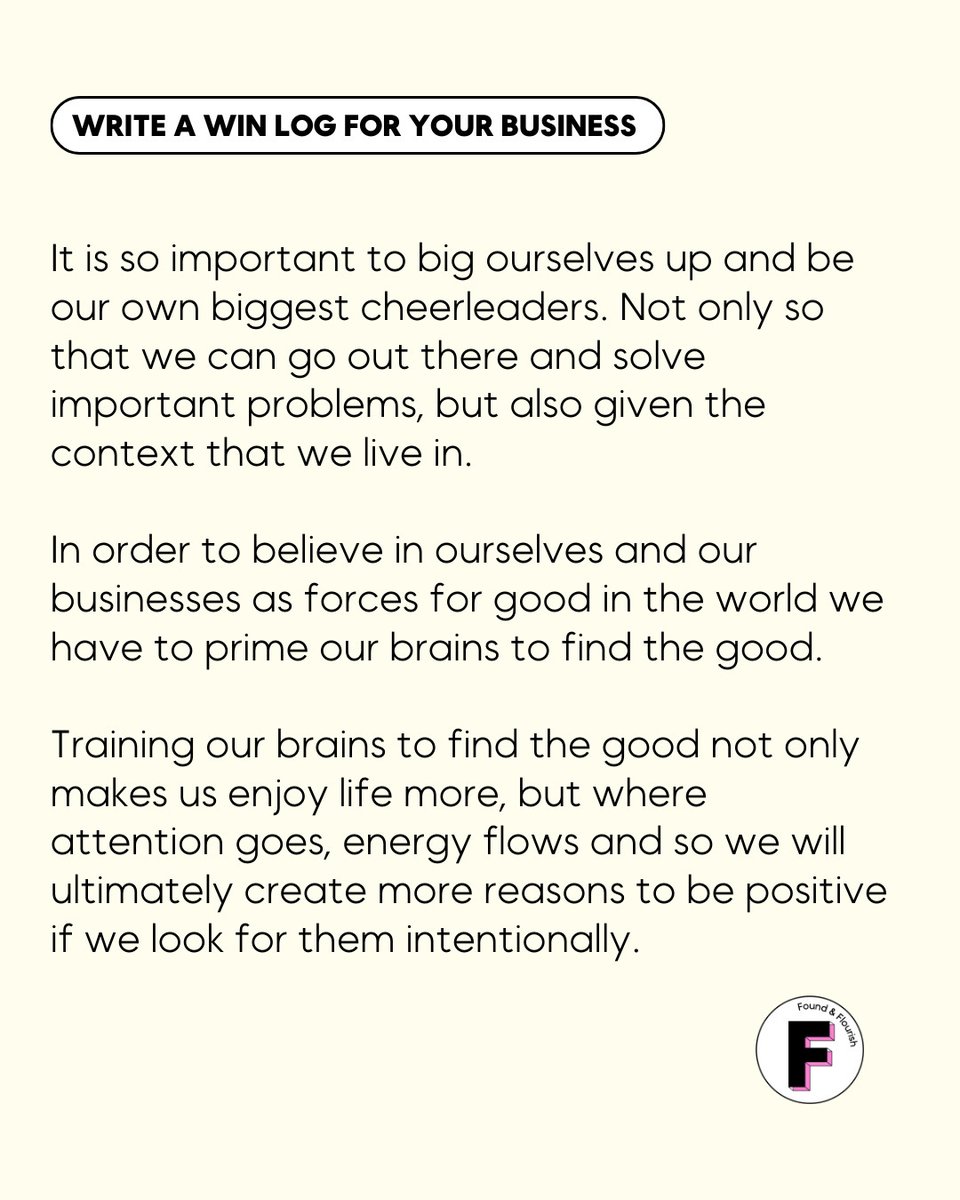 Found & Flourish tweet media