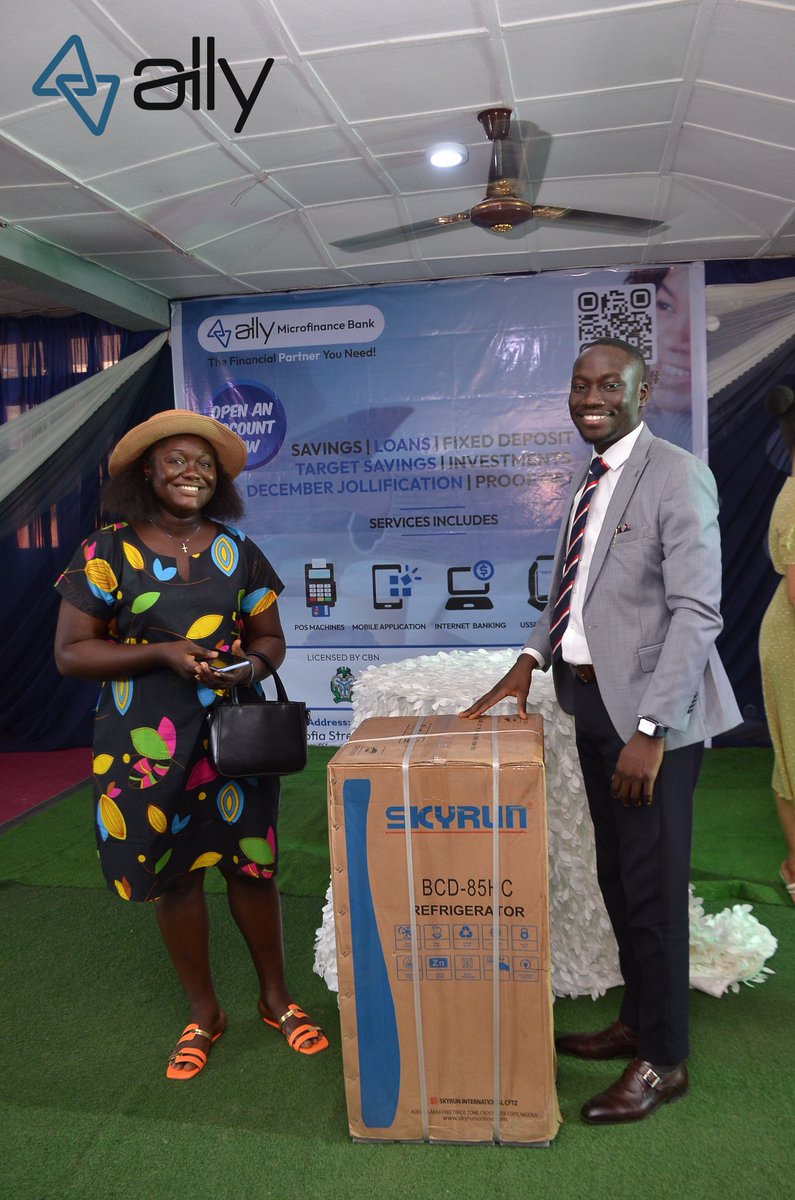 myallybank's tweet photo. What a way to begin the festive season
One lucky woman went home smiling with the grand prize of a Toyota Corolla at the Finale of Jollification 5.0
There's room for more car winners...
Head over to our website: https://t.co/mD0XGDdHPt
#EOY
#MyAllyMFB
#GoWithAlly https://t.co/0vflDDimVq