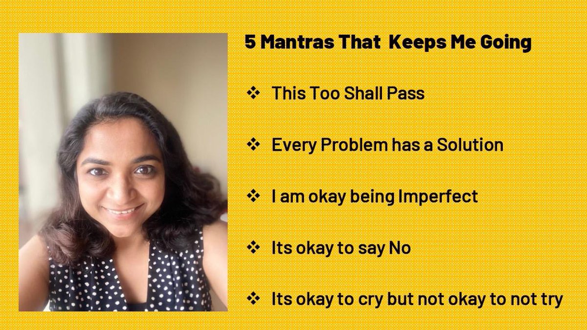 5 Mantras That Keeps me Going… #nsrcel #iimbangalore #isb #gs10k #qinfin #startups #startupindia #womeninbusiness #WomenSupportingWomen