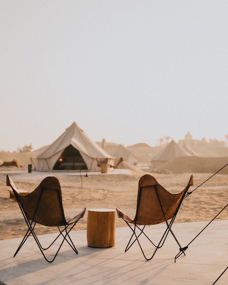 Wake up from a night under the stars in your stunning Polaris bell tent and start the day on your own terms. ☀️

Polaris also gives you access to property facilities, breakfast, a sunlounger by the pool and other activities and entertainment.

terrasolisdubai.com