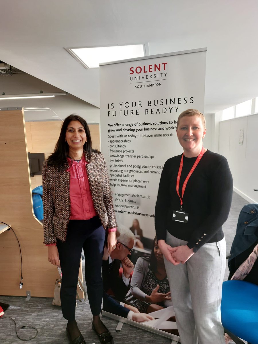 Our Apprenticeships team was delighted to participate in the recent Fareham Skills and Jobs Fair. The team showcased the fantastic opportunities we have available at @SolentUni, which can support a wide range of individuals.