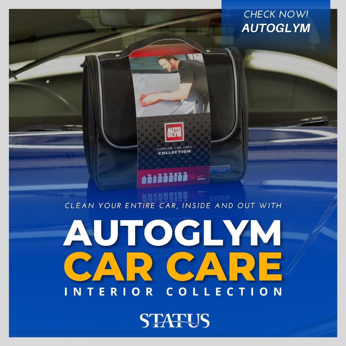StatusCarCare's tweet image. The ultimate gift for any car lover this Christmas.  🚘️

Clean your entire car, inside and out, with this supreme collection of nine car cleaning products and three accessories for that perfect finish.  🧼

shop.statuscarcare.com/product/autogl…

#statuscarcare #autoglym #carcare #status