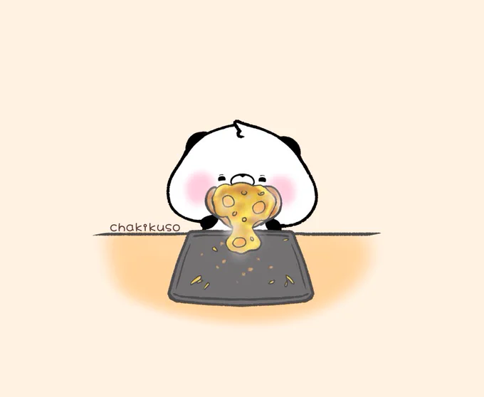 ワイルドちぃパンちゃん#ピザ 