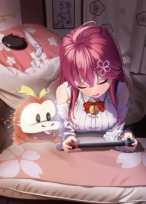 みこち、、頑張ってるで(再掲)#miko_Art 