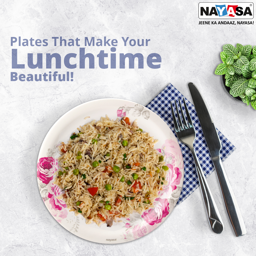 Nayasa_India's tweet image. Have a PLATE-ful of Delicious Food in our beautiful Nayasa Plates! 😍 Get your Hands on our collection of Melamine Plates now from Amazon: amzn.to/3VUDJV2

#kitchenplates #plates #foodplates #nayasaplates #snacking #kitchenware #organising #householditems