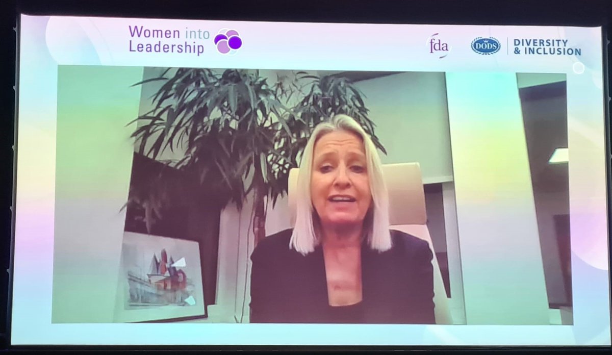 WiLeadership_UK's tweet photo. Thanks to Second Permanent Secretary @JoFarrar_UK who draws upon her experience as DJ and shares her leadership lessons and strategies for a superb opening address on ‘Leading and learning through adversity' #WiL22 https://t.co/PYoxKgFasg