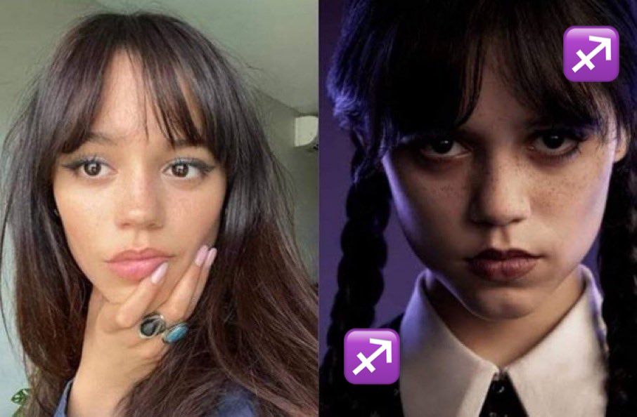 sagitario_hn's tweet photo. Sabías que... para interpretar a Miércoles, un personaje sombrío, sin corazón, sin esperanzas y nulas ganas de vivir, la actriz Jenna Ortega tuvo que pasar una semana intentando hacer que un Sagitario se comprometa 🔮 https://t.co/2JxZrmR8pz