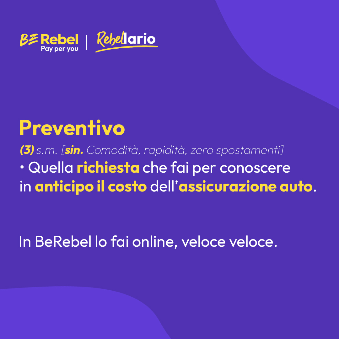 Oggi con il #Rebellario spieghiamo quanto è difficile fare un preventivo con noi.