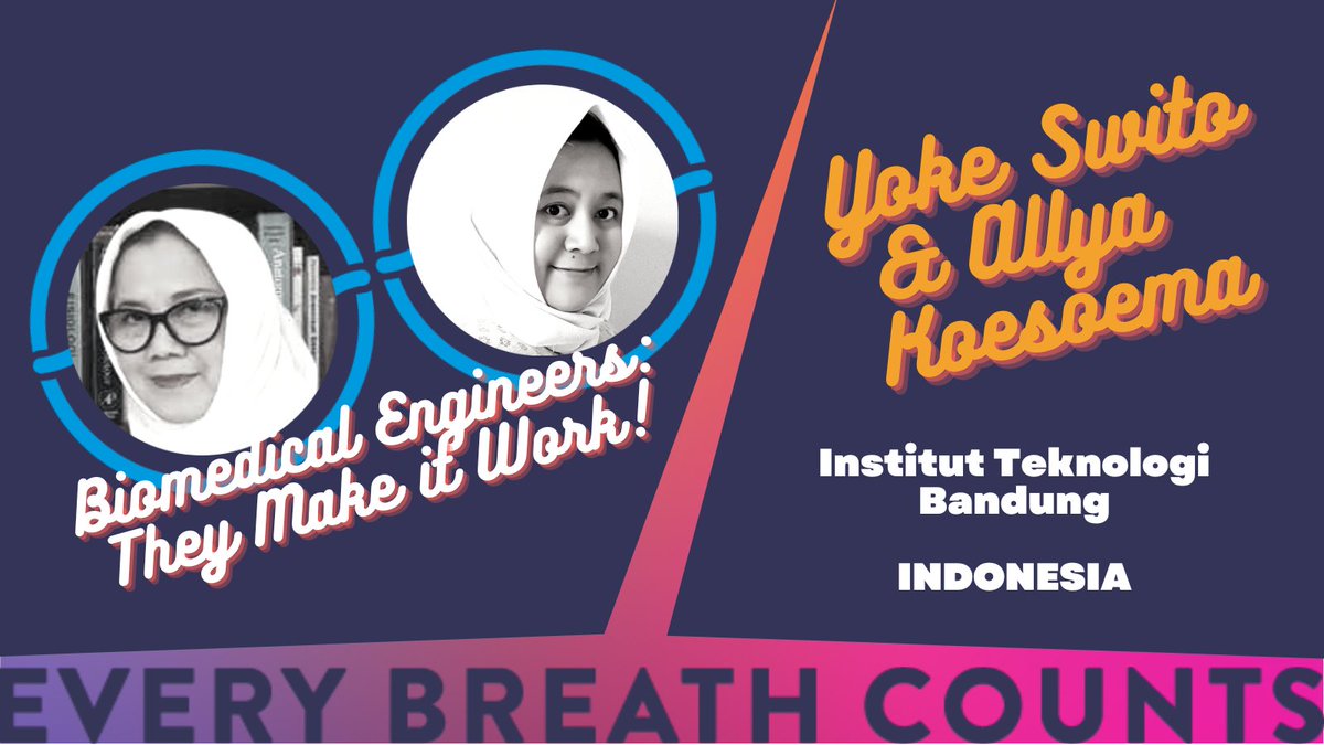 Today we applaud mother–daughter duo - Yoke Swito & Allya Koesoema - who are training the next generation of #biomedical #engineers in #Indonesia 🇮🇩

#WomenInSTEM transforming a male-dominated profession 💪

#BMEs. #TheyMakeItWork! 👉bit.ly/3PGcLwW

#EveryBreathCounts