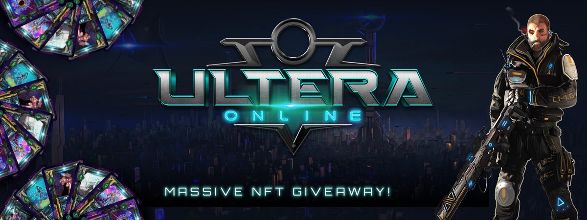 ULTERAonline's tweet photo. 🏆MASSIVE #NFT #Giveaway !! 😍🔥

🔥18 NFT to win! 🚀

👉 Follow Us
🚀 Like + RT this post
🎯 Comment your Wallet address &amp; Tag 2 Friends

Draw on 17th, December 2022

#NFTCommunity #NFTGiveaways #ULTERA #TCG #Collectibles https://t.co/7cQ0fG7E7F