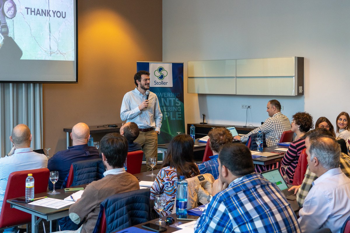 StollerEurope's tweet photo. The @StollerEurope Annual Meeting has finally arrived, our favorite one for its personal and strategic component. During this week, all our colleagues from Europe, Russia and North Africa meet at our headquarters to make a common sharing, train and work as a team. #WeAreStoller https://t.co/fSS0KnLmdi