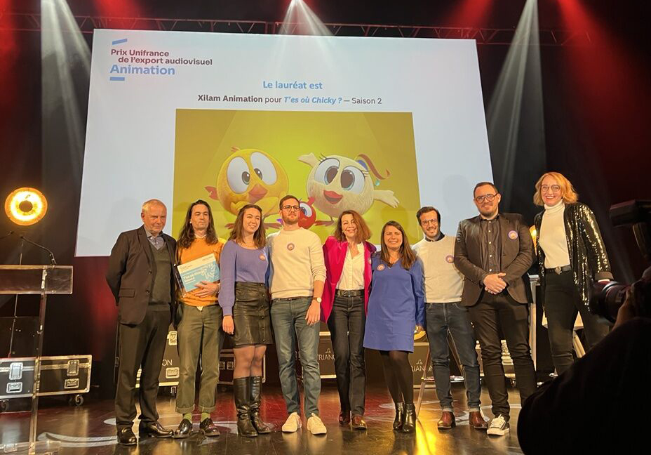🏆 “Where’s Chicky?” wins the 2022 Unifrance TV Export #Award for the best-selling French audiovisual program in the animation category! 🏆 
We warmly thank all our partners for their trust and support 🙏
<a href="/cube_prod/">Cube Creative</a> @Unifrance @UnifranceTV