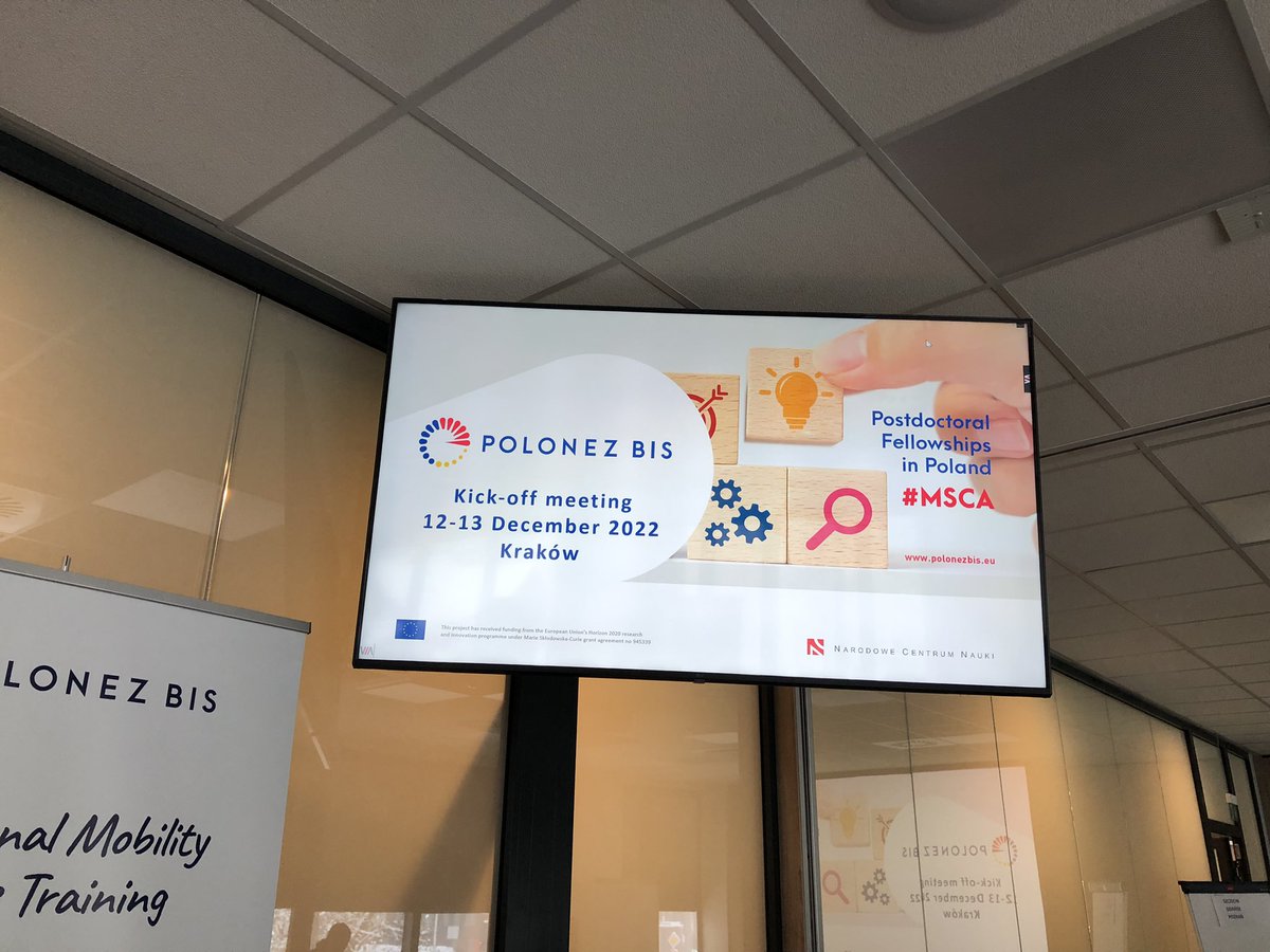 Back from two interesting days in Kraków for the #PolonezBis kick-off meeting! Eager to start at <a href="/PCMA_UW/">Polish Centre of Mediterranean Archaeology UW</a> in January!