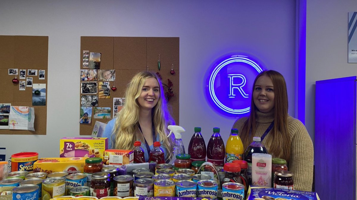 realmrecruit's tweet photo. Together, we can make a difference this Christmas. 🎄
Our wonderful support team are on their way to our local food bank.
This year, we decided to ditch our usual secret Santa gift swap and donate lots of goodies to our local food bank.
#WeAreRealm #RealmRecruit #FoodBank https://t.co/0qKpSJOoLX